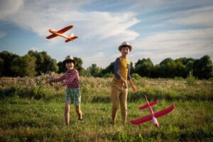 flying with kids
