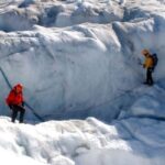 glacier hiking safety